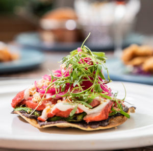 Aida Tostada de Atún al Pibil